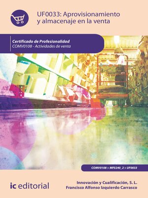 cover image of Aprovisionamiento y almacenaje en la venta. COMV0108